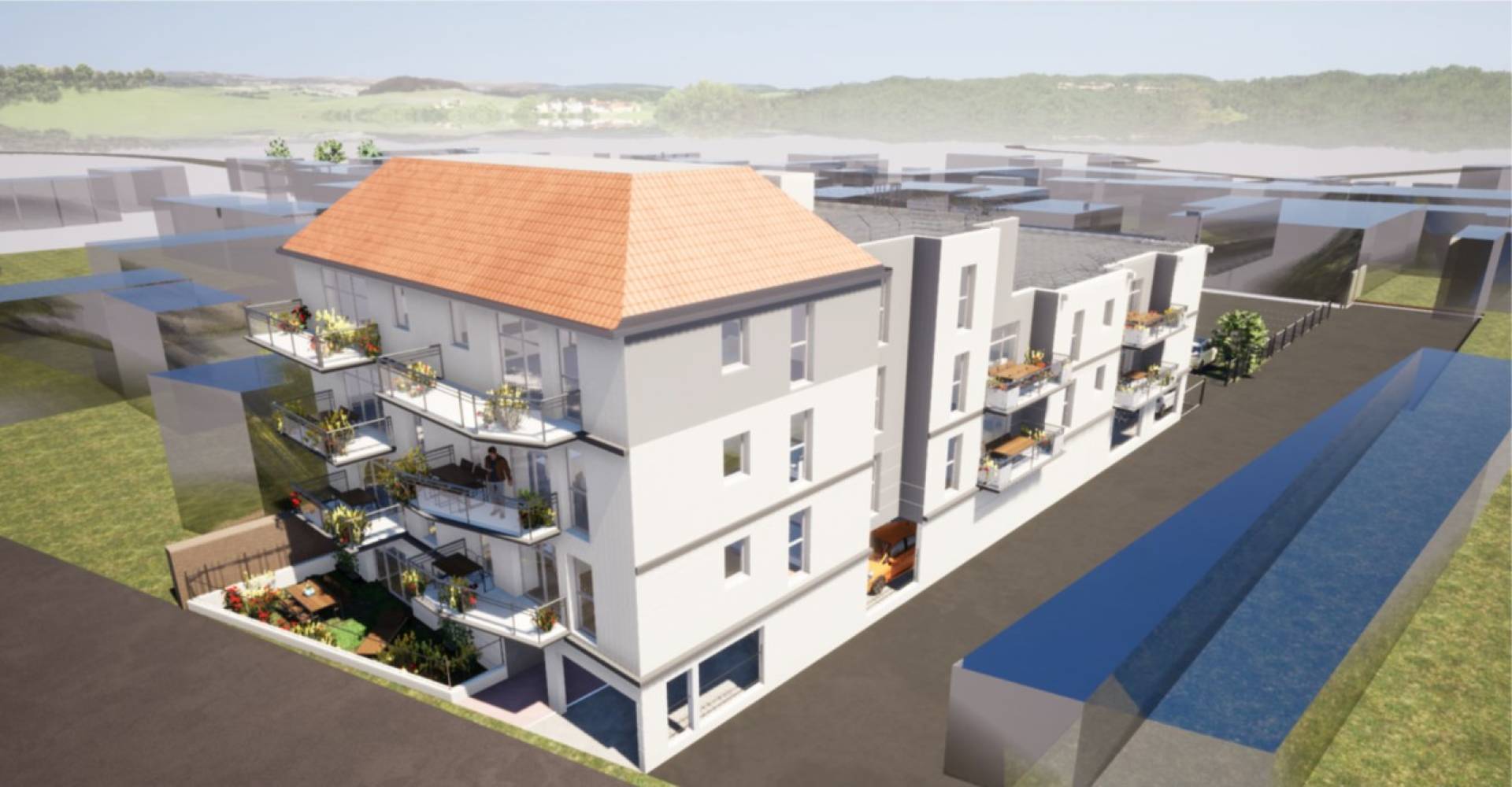 LE VAUDREUIL T3 de 72 m² LFEURE